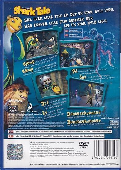 Shark Tale - PS2 (B Grade) (Genbrug)